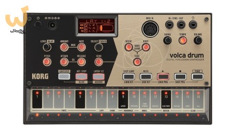 Korg VOLCA DRUM - Maszyna perkusyjna Korg VOLCA DRUM - Maszyna perkusyjna