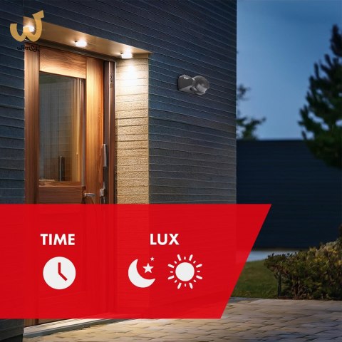 MACLEAN CZUJNIK RUCHU PIR, PODCZERWIEŃ, IP44, SZARY, ZASIĘG 12M, MAX. OBCIĄŻENIE 800/1200W MCE358 GR MACLEAN CZUJNIK RUCHU PIR, PODCZERWIEŃ, IP44, SZARY, ZASIĘG 12M, MAX. OBCIĄŻENIE 800/1200W MCE358 GR