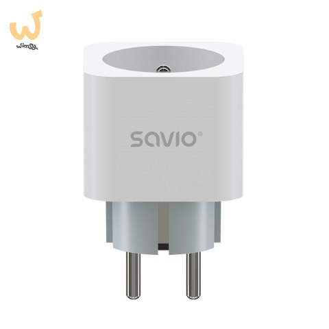 SAVIO INTELIGENTNE GNIAZDKO WI-FI, 16A, TIMER, POMIAR ZUŻYCIA ENERGII, AS-01 SAVIO INTELIGENTNE GNIAZDKO WI-FI, 16A, TIMER, POMIAR ZUŻYCIA ENERGII, AS-01