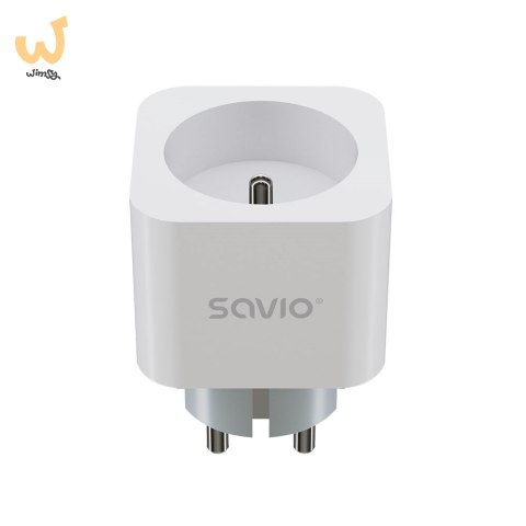SAVIO INTELIGENTNE GNIAZDKO WI-FI, 16A, TIMER, POMIAR ZUŻYCIA ENERGII, AS-01 SAVIO INTELIGENTNE GNIAZDKO WI-FI, 16A, TIMER, POMIAR ZUŻYCIA ENERGII, AS-01