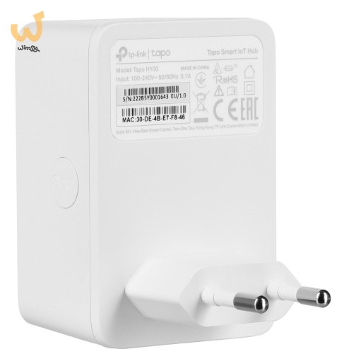 TP-Link Tapo H100 HUB Smart WiFi z dzwonkiem TP-Link Tapo H100 HUB Smart WiFi z dzwonkiem