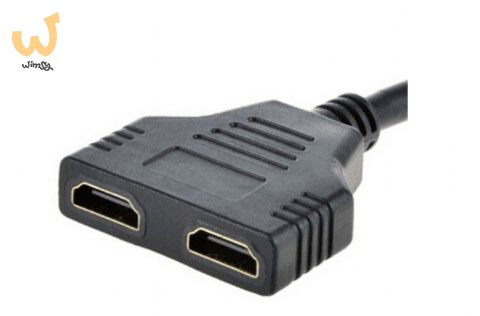 Adapter GEMBIRD DSP-2PH4-04 (HDMI M - 2x HDMI F; 0,20m; kolor czarny) Adapter GEMBIRD DSP-2PH4-04 (HDMI M - 2x HDMI F; 0,20m; kolor czarny)