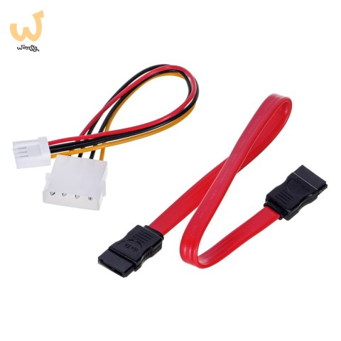 Adapter GEMBIRD SATA-IDE-2 (SATA M - IDE F; 0,30m; kolor czarny) Adapter GEMBIRD SATA-IDE-2 (SATA M - IDE F; 0,30m; kolor czarny)