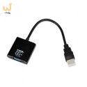 Adapter IBOX IAHV01 (HDMI M - D-Sub (VGA) F; 1m; kolor czarny)
