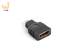 Adapter Lanberg AD-0015-BK (HDMI F - Micro HDMI M; kolor czarny)