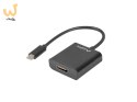 Adapter Lanberg AD-UC-HD-01 (USB typu C M - HDMI F; 0,15m; kolor czarny)