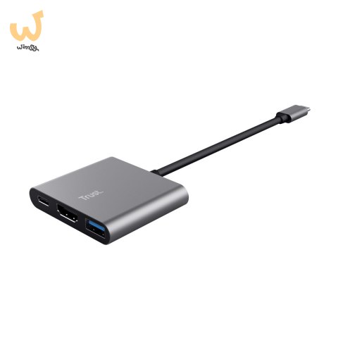 Adapter TRUST DALYX 3-IN-1 USB-C Adapter TRUST DALYX 3-IN-1 USB-C