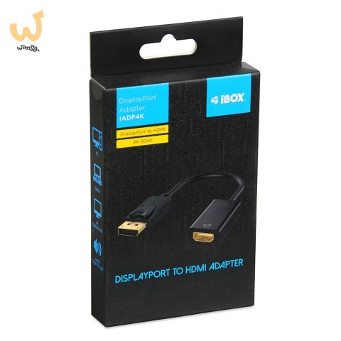 IBOX ADAPTER IADP4K DISPLAYPORT TO HDMI 4K IBOX ADAPTER IADP4K DISPLAYPORT TO HDMI 4K