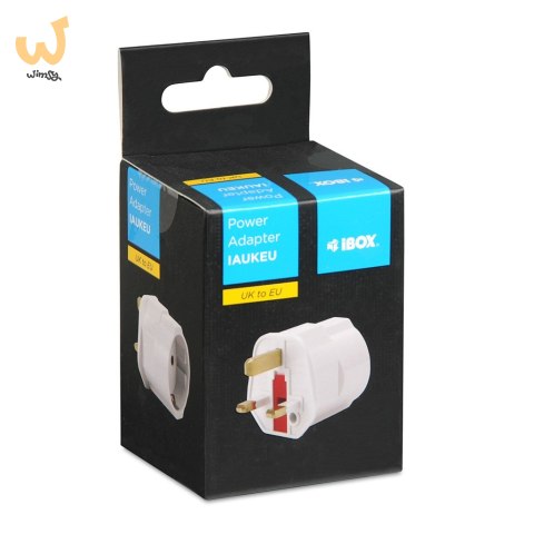 IBOX ADAPTER IAUKEU GNIAZDO ZASILANIA UK DO EU IBOX ADAPTER IAUKEU GNIAZDO ZASILANIA UK DO EU
