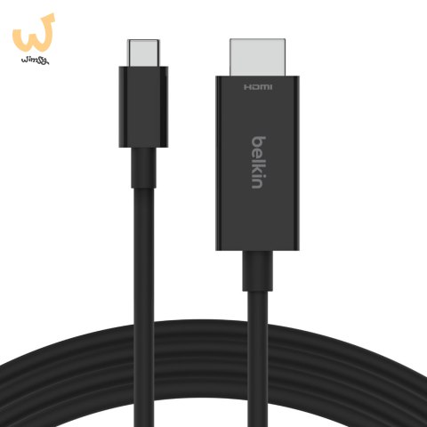Kabel Belkin Connect USB-C to HDMI 2.1 Cable 2m Black
