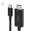 Kabel Belkin Connect USB-C to HDMI 2.1 Cable 2m Black
