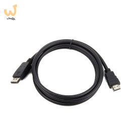Kabel GEMBIRD CC-DP-HDMI-1M (DisplayPort - MHDMI M - 1m; kolor czarny)
