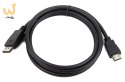 Kabel GEMBIRD CC-DP-HDMI-3M ( DisplayPort M - HDMI M -; 3m; kolor czarny)