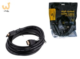 Kabel GEMBIRD CC-HDMI4-10M (HDMI M - HDMI M; 10m; kolor czarny)