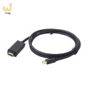 Kabel GEMBIRD CC-mDP-HDMI-6 (Mini DisplayPort M - HDMI M; 1,8m; kolor czarny)