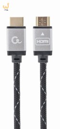 Kabel GEMBIRD Seria select plus CCB-HDMIL-7.5M (HDMI M - HDMI M; 7,5m; kolor czarny)