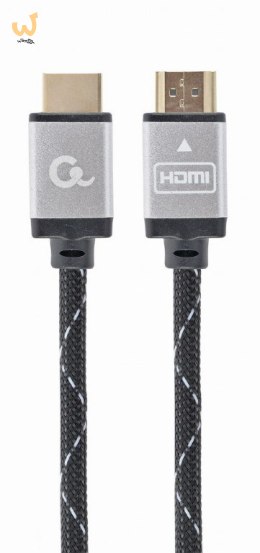 Kabel GEMBIRD Seria select plus CCB-HDMIL-7.5M (HDMI M - HDMI M; 7,5m; kolor czarny)
