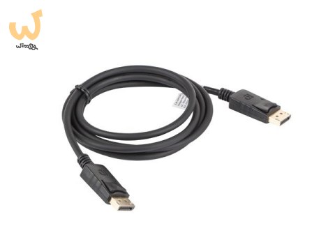Kabel Lanberg CA-DPDP-10CC-0018-BK (DisplayPort Męski - DisplayPort Męski; 1,8m; czarny) Kabel Lanberg CA-DPDP-10CC-0018-BK (DisplayPort Męski - DisplayPort Męski; 1,8m; czarny)