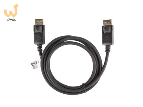 Kabel Lanberg CA-DPDP-10CC-0018-BK (DisplayPort Męski - DisplayPort Męski; 1,8m; czarny) Kabel Lanberg CA-DPDP-10CC-0018-BK (DisplayPort Męski - DisplayPort Męski; 1,8m; czarny)