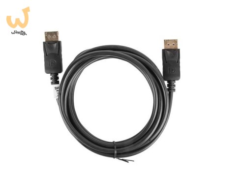 Kabel Lanberg CA-DPDP-10CC-0030-BK (DisplayPort M - DisplayPort M; 3m; kolor czarny) Kabel Lanberg CA-DPDP-10CC-0030-BK (DisplayPort M - DisplayPort M; 3m; kolor czarny)