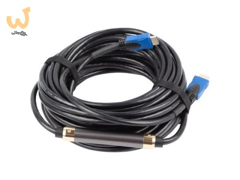 Kabel Lanberg CA-HDMI-20CU-0150-BK (HDMI M - HDMI M; 15m; kolor czarny) Kabel Lanberg CA-HDMI-20CU-0150-BK (HDMI M - HDMI M; 15m; kolor czarny)