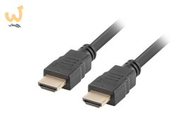 Kabel Lanberg CCS CA-HDMI-11CC-0010-BK (HDMI M - HDMI M; 1m; kolor czarny)