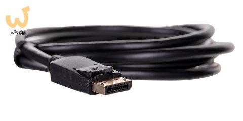 Kabel SAVIO CL-136 (DisplayPort M - DisplayPort M; 2m; kolor czarny) Kabel SAVIO CL-136 (DisplayPort M - DisplayPort M; 2m; kolor czarny)