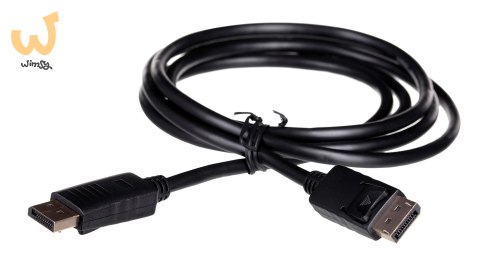 Kabel SAVIO CL-136 (DisplayPort M - DisplayPort M; 2m; kolor czarny) Kabel SAVIO CL-136 (DisplayPort M - DisplayPort M; 2m; kolor czarny)