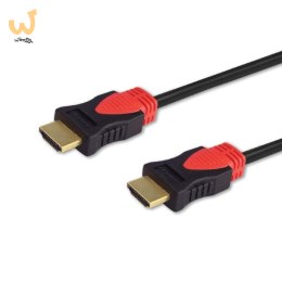 Kabel SAVIO CL-95 (HDMI M - HDMI M; 1,5m; kolor czarny)