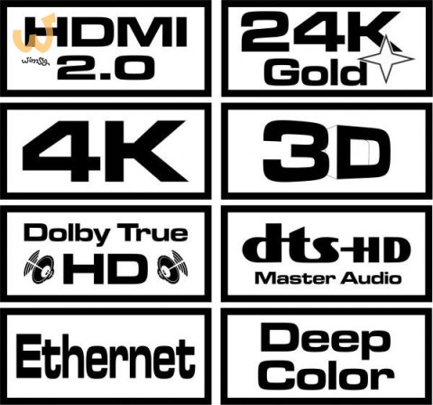 Kabel SAVIO CL-95 (HDMI M - HDMI M; 1,5m; kolor czarny) Kabel SAVIO CL-95 (HDMI M - HDMI M; 1,5m; kolor czarny)