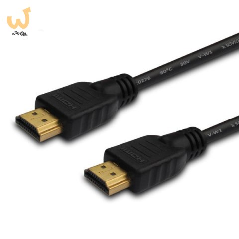 Kabel SAVIO cl-01 (HDMI - HDMI ; 1,5m; kolor czarny) Kabel SAVIO cl-01 (HDMI - HDMI ; 1,5m; kolor czarny)