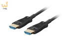 LANBERG KABEL HDMI M/M V2.1 20M 8K OPTYCZNY AOC CA-HDMI-30FB-0200-BK