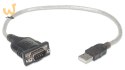 MANHATTAN KONWERTER ADAPTER USB NA RS232/COM/DB9 M