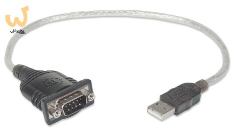 MANHATTAN KONWERTER ADAPTER USB NA RS232/COM/DB9 M MANHATTAN KONWERTER ADAPTER USB NA RS232/COM/DB9 M