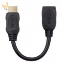MANHATTAN PRZEDŁUŻACZ KABEL HDMI-HDMI 2.0 M/F 20CM