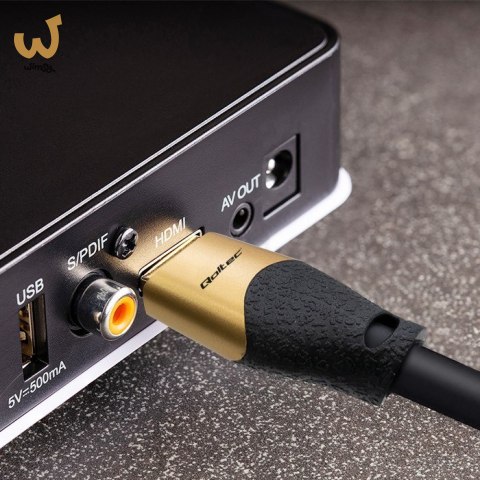 QOLTEC KABEL HDMI V2.1 ULTRA HIGH SPEED 8K | 60HZ | 26AWG | GOLD | 5M QOLTEC KABEL HDMI V2.1 ULTRA HIGH SPEED 8K | 60HZ | 26AWG | GOLD | 5M