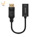 SAVIO ADAPTER DISPLAYPORT (M) V1.2 - HDMI A (F) V1.4, 4K AK-62