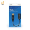 SAVIO ADAPTER DISPLAYPORT (M) V1.2 - HDMI A (F) V1.4, 4K AK-62