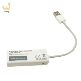 TECHLY KARTA SIECIOWA ADAPTER USB-A 2.0 NA RJ45 10
