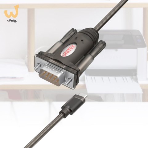 UNITEK ADAPTER USB-C - 1X RS-232, Y-1105K UNITEK ADAPTER USB-C - 1X RS-232, Y-1105K