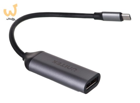 UNITEK ADAPTER USB-C - DISPLAYPORT 1.4 8K 60HZ UNITEK ADAPTER USB-C - DISPLAYPORT 1.4 8K 60HZ