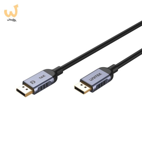 UNITEK KABEL DISPLAYPORT 1.4 8K 60HZ, 4K 240HZ, 1M UNITEK KABEL DISPLAYPORT 1.4 8K 60HZ, 4K 240HZ, 1M