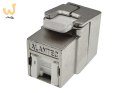 ALANTEC Moduł keystone RJ45 beznarzędziowy STP kat.6 PoE+