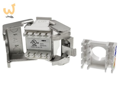 ALANTEC Moduł keystone RJ45 beznarzędziowy STP kat.6 PoE+ ALANTEC Moduł keystone RJ45 beznarzędziowy STP kat.6 PoE+
