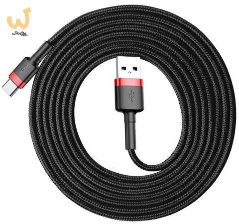 BASEUS KABEL CAFULE 2A 2M (CZERWONO-CZARNY) BASEUS KABEL CAFULE 2A 2M (CZERWONO-CZARNY)