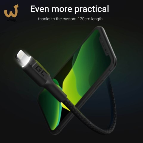 GREEN CELL KABEL KABGC05 KABEL GREEN CELL GC RAY USB - LIGHTNING 120CM, BIAŁY LED, SZYBKIE ŁADOWANIE GREEN CELL KABEL KABGC05 KABEL GREEN CELL GC RAY USB - LIGHTNING 120CM, BIAŁY LED, SZYBKIE ŁADOWANIE