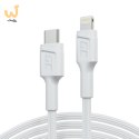 GREEN CELL KABEL KABGC07W GC POWER STREAM USB-C - LIGHTNING 100CM (MFI CERTIFIED) BIAŁY