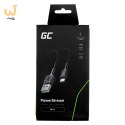 GREEN CELL KABEL KABGC25 GC POWERSTREAM USB-A - USB-C 30CM, SZYBKIE ŁADOWANIE ULTRA CHARGE, QC 3.0