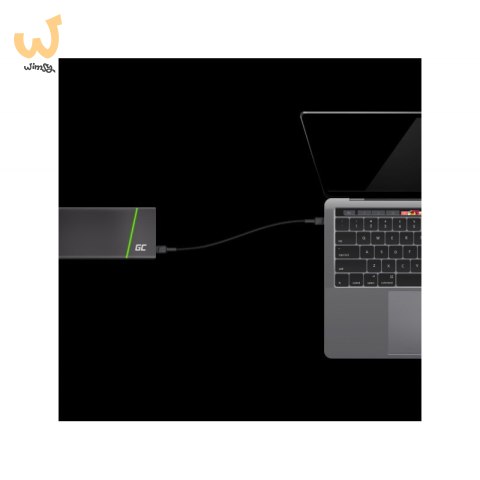 GREEN CELL KABEL KABGC31 GC POWERSTREAM USB-C - USB-C 30CM, POWER DELIVERY 60W, ULTRA CHARGE, QC 3.0 GREEN CELL KABEL KABGC31 GC POWERSTREAM USB-C - USB-C 30CM, POWER DELIVERY 60W, ULTRA CHARGE, QC 3.0