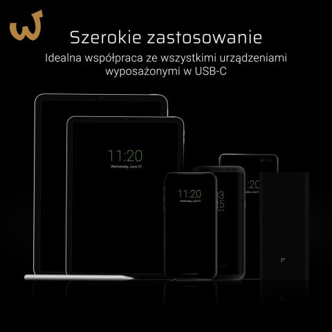 GREEN CELL KABEL USB - USB-C 25CM QUICK CHARGE 3.0 GREEN CELL KABEL USB - USB-C 25CM QUICK CHARGE 3.0